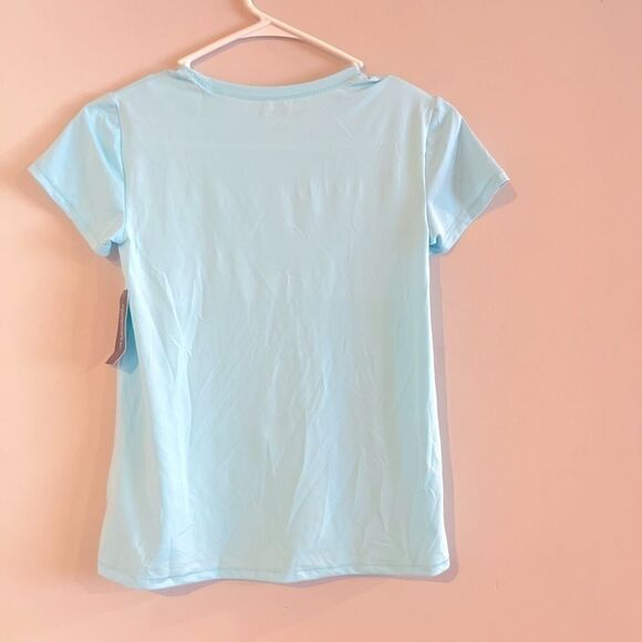 ID IDEOLOGY Big Girls Future T-Shirt, blue top 10/12 - Picture 3 of 5